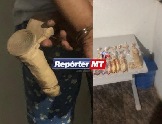 Objeto inusitado foi encontrado com grupo criminoso.