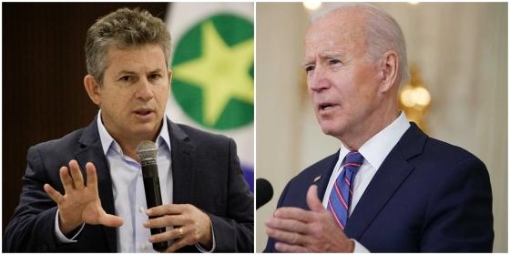 Mauro Mendes Joe Biden.