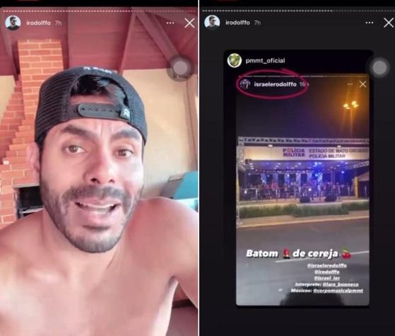 Sertanejo compartilhou as imagens no Instagram 
