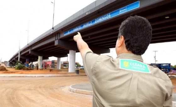 Prefeito Emanuel Pinheiro vistoriou a obra