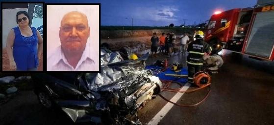Cozinheira e empresário morreram no acidente.
