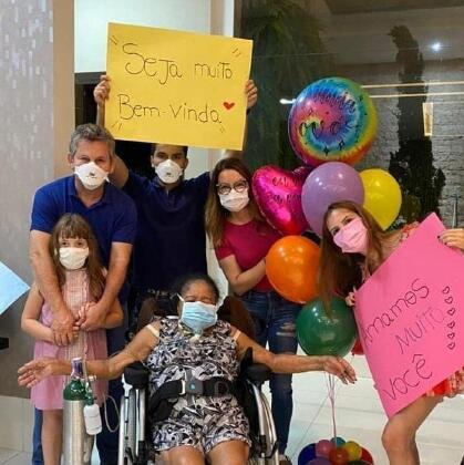 Dona Euridice ficou em casa apenas por 10 dias