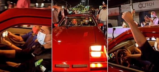 Emanuel e Márcia Pinheiro a la Marty McFly e a amada