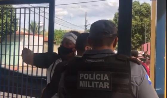 Confusão foi registrada na tarde desta segunda
