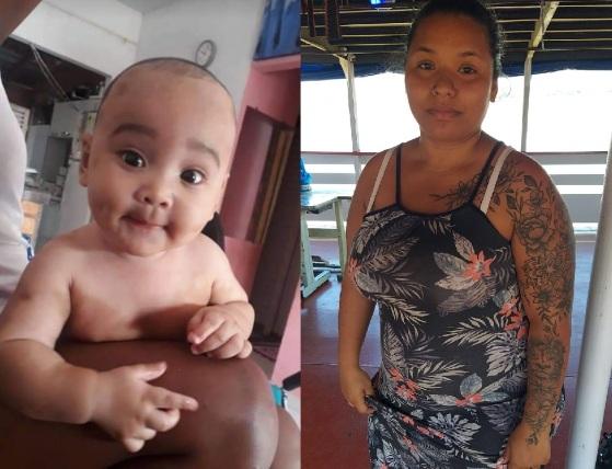 A criminosa matou o filho para ir viver com outra mulher