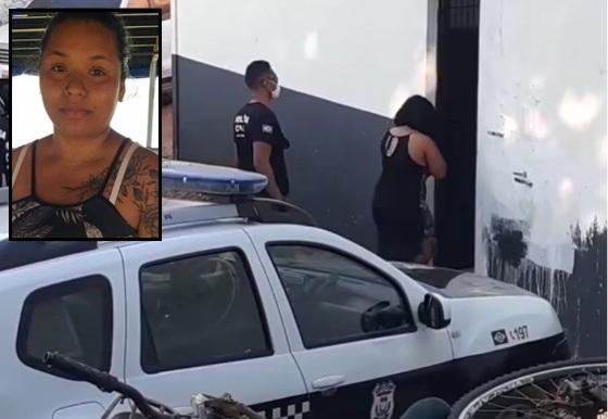 Acusada está presa na Delegacia de Sorriso.