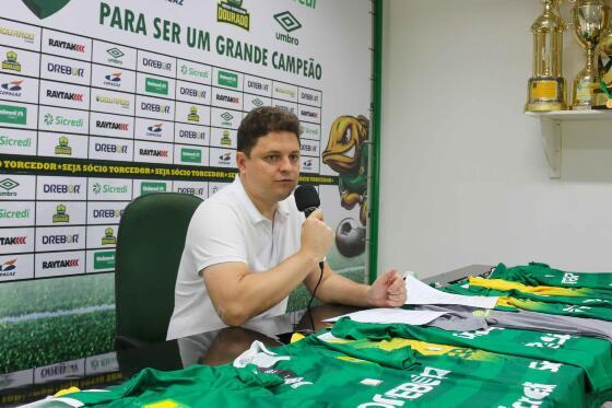 Vice-presidente do Cuiabá, Cristiano é um dos integrantes da família Dresch que administra o clube