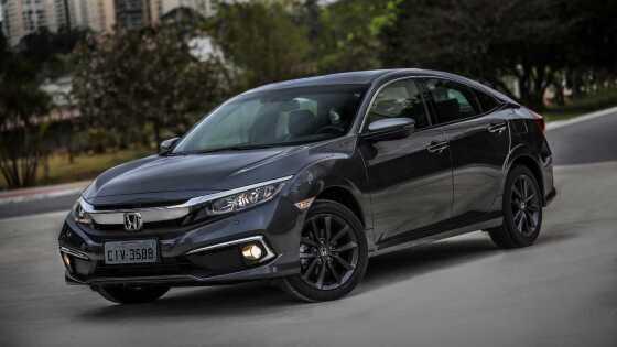 Honda Civic 2022 foi um dos modelos usados no teste remoto