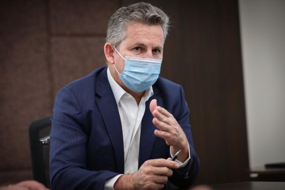 Governador Mauro Mendes (DEM)