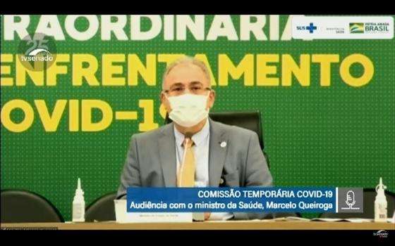 ministro da Saúde, Marcelo Queiroga