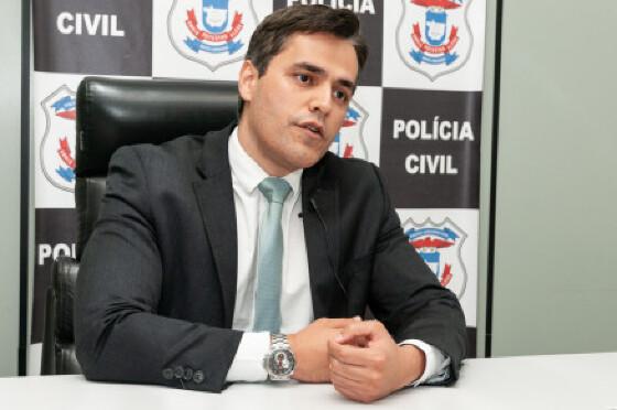 O delegado titular da Delegacia de Combate à Corrupção (Deccor), Eduardo Botelho