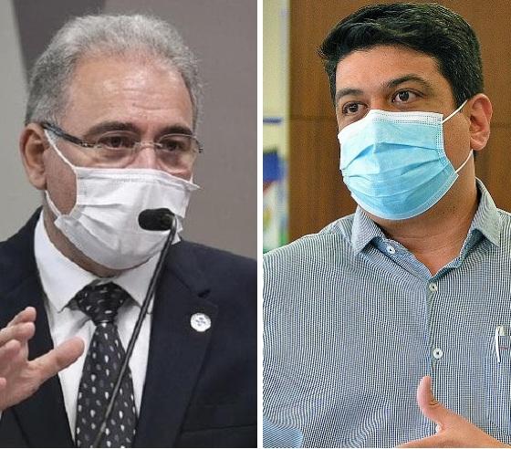 Ministro da Saúde tem reunião com o prefeito de VG, Kalil Baracat