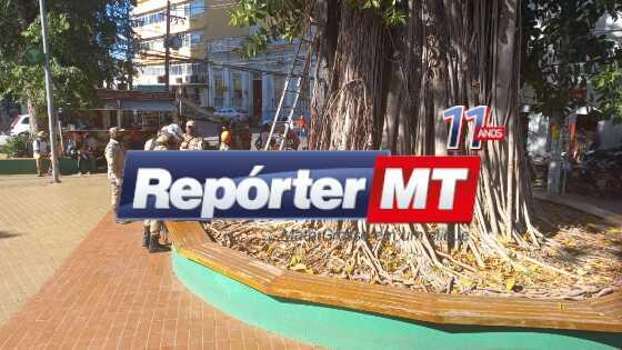 Caso aconteceu na Praça Alencastro