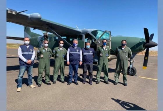 Ministro publicou foto a caminho do evento