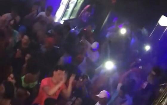 Bailes aconteceram no final de semana.