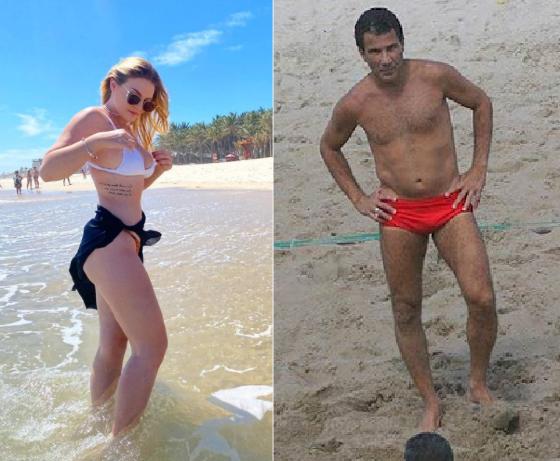 Influenciadora está namorando o ex-global Eri Johnson.
