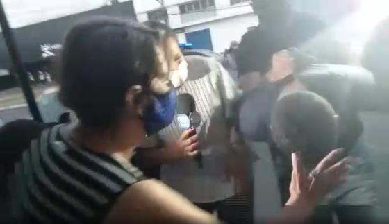 Idosa foi até a porta da delegacia denunciar a nora
