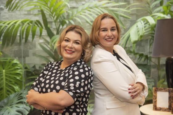 Dynair Souza e Ana Lúcia Ricarte são advogadas