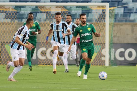 No primeiro turno, o Grêmio venceu o Cuiabá por 1 a 0 na Arena Pantanal.