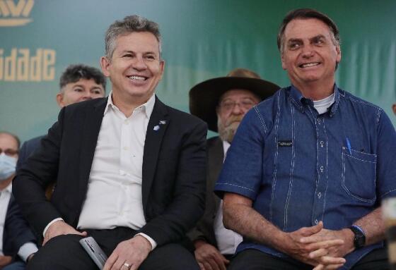Mauro Mendes foi uma das principais lideranças de Bolsonaro no segundo turno em Mato Grosso