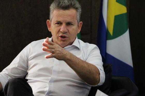 "É o senhor prefeito de Cuiabá que está paralisando essa obra", disse Mauro