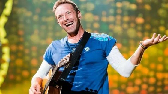 Vocalista da banda Coldplay, Chris Martin
