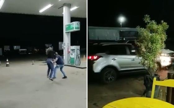 Após descobrir traição, empresária risca Hilux do marido