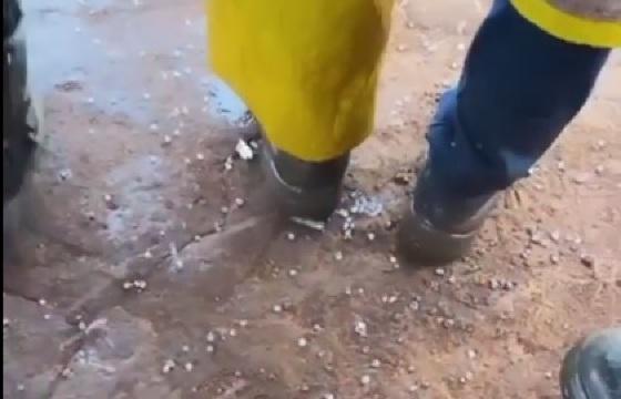 Chuva atingiu fazendas