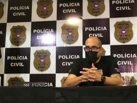 delegado da Polícia Civil, Marcel Gomes de Oliveira