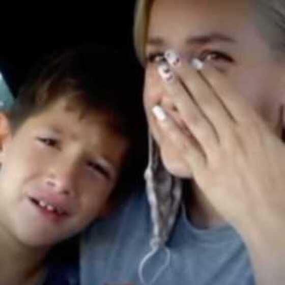 Jordan disse estar arrependida por ter obrigado filho a chorar para vídeo