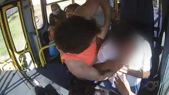 Câmeras de segurança flagram casos de vandalismo e violência em ônibus de Jundiaí