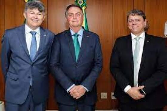 Medeiros, Bolsonaro e Tarcísio