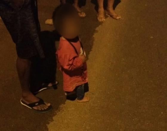 Família resgatou crianças da rua e comunicou o Conselho Tutelar em VG.