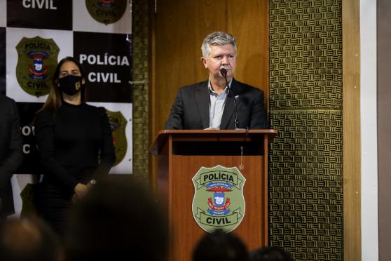 Alexandre Bustamante, secretário de Segurança do Estado