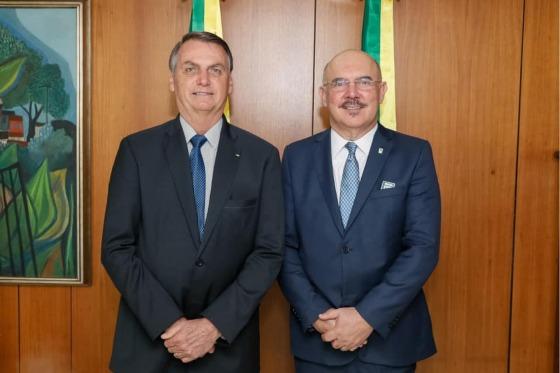 Bolsonaro e Ministro  de Estado da Educação, Milton Ribeiro irão inaugurar Escola Cívico-Militar Cuiabana