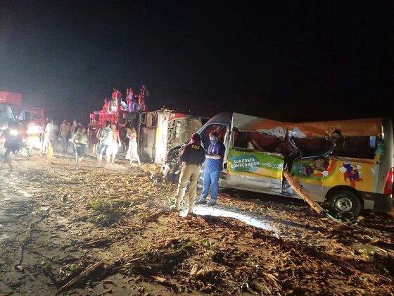 Acidente aconteceu na BR-101