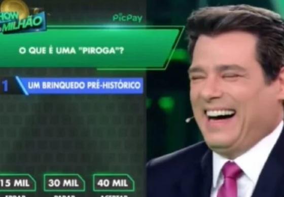 Celso caiu na risada