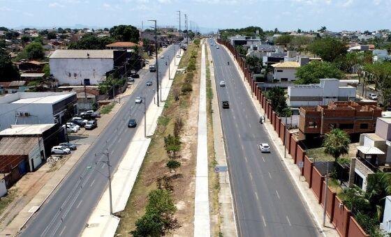 Avenida dos Trabalhadores ganha ciclovia