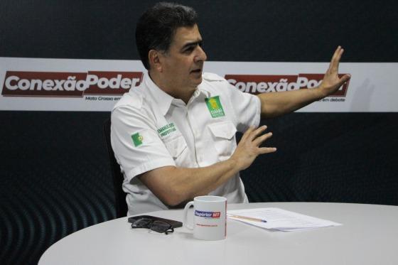O prefeito de Cuiabá, Emanuel Pinheiro diz que prefere a prudência
