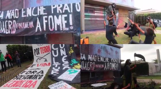 Vândalos destruíram sede da Aprosoja nessa quinta-feira (14)