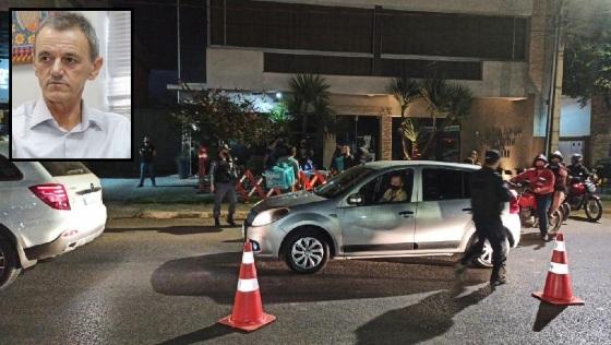 Ex-prefeito, Rossato foi "pego" na Blitz da Lei Seca.