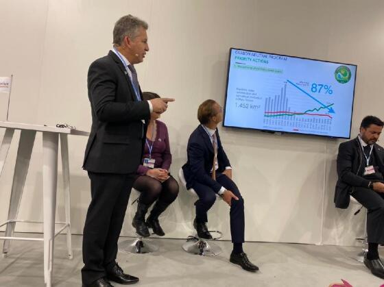 Comitiva mato-grossense participa de discussões da COP26
