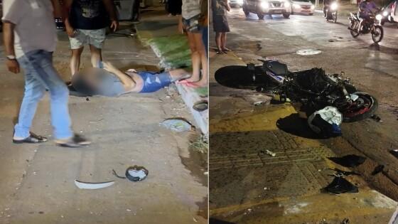 Condutor foi socorrido gravemente ferido
