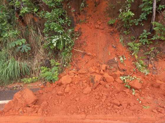 Portão do Inferno tem registro de deslizamento de terra.