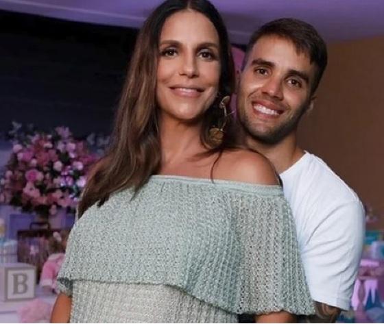 Ivete Sangalo e o marido Daniel Cady