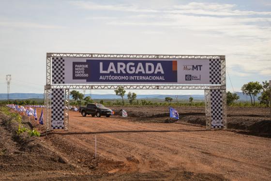 Obra do Parque Novo Mato Grosso foi lançada nessa sexta-feira (26)
