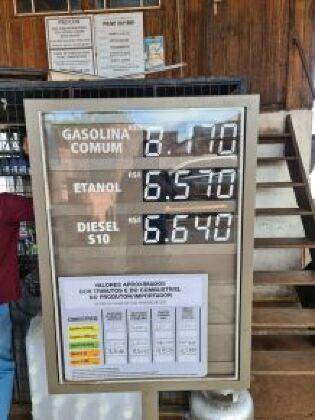 Posto em São Félix do Araguaia tem combustível a R$ 8,17