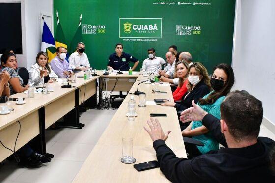 Reunião aconteceu na tarde desta quarta-feira (1º).