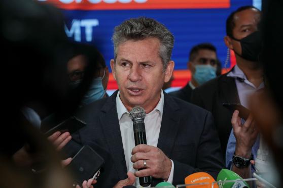 Governador Mauro Mendes está revoltado com população anti-vacina