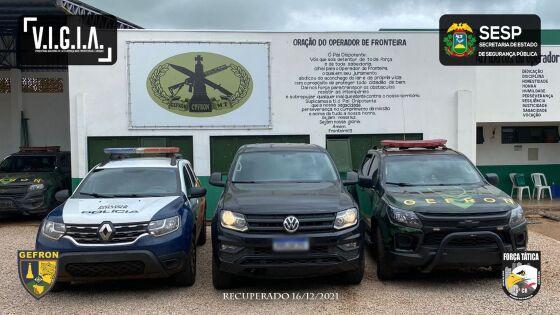 Amarok foi recuperada pelo Grupo de Grupo Especial de Fronteira